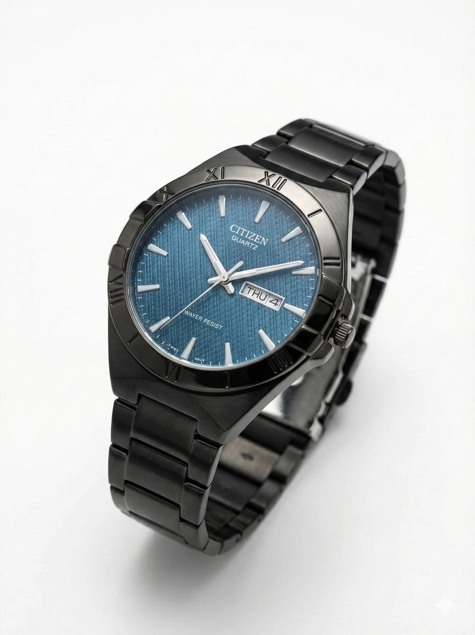 Citizen Blue & Wood Dial